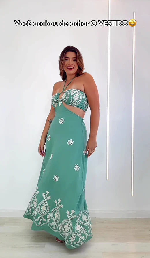 Vestido Estampado Puro Charme