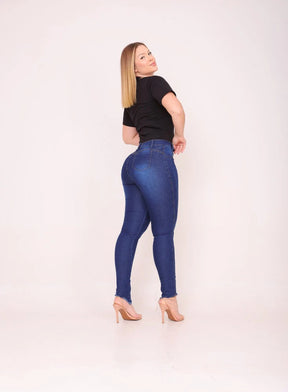 Calças Jeans Feminina RECORTE LATERAL