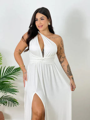 Vestido Longo Fenda