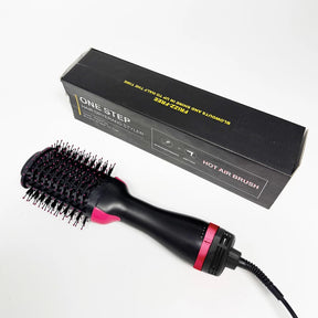 Escova Secadora Alisador Elétrica Quente Cabelo Com 3 Em 1 Hair Styler