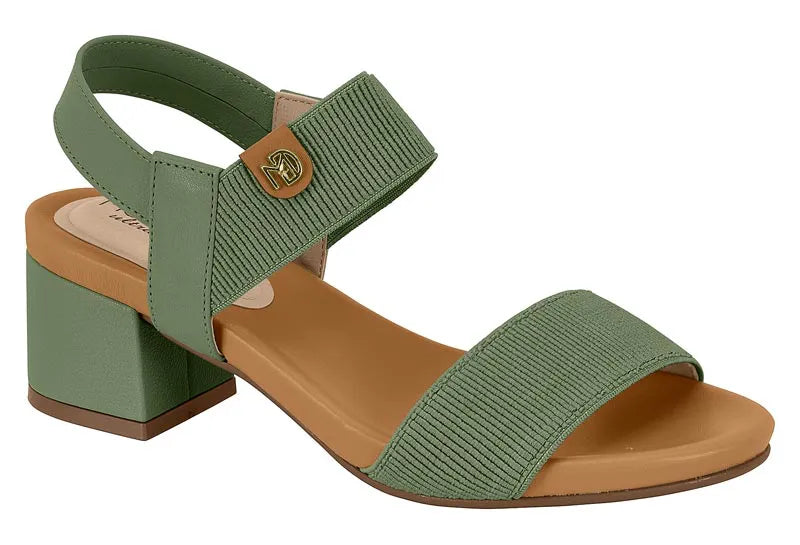 Sandália Feminina Salto Bloco Modare Conforto