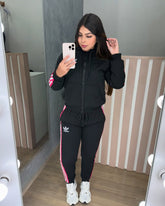 Conjunto Moletom  Adidas Bordado